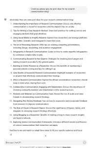 a list of 15 blog post topic ideas